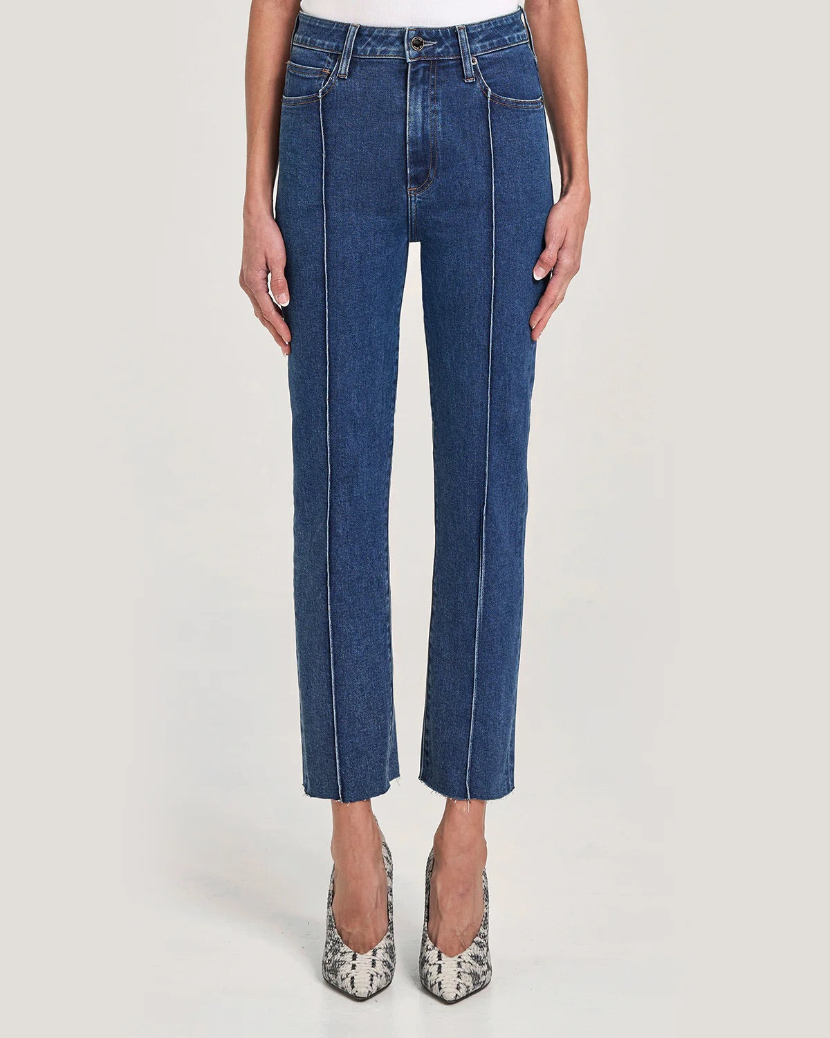 Le Jean Amelia Straight in Bluebell