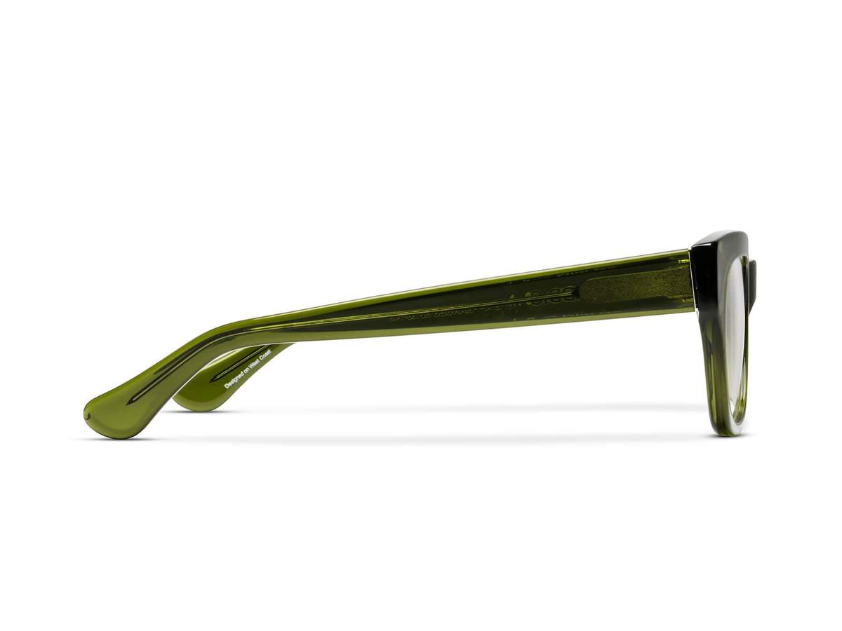 Caddis Miklos Reading Glasses in Heritage Green