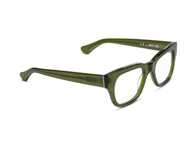Caddis Miklos Reading Glasses in Heritage Green